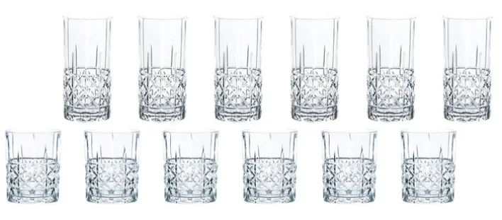 SPIEGELAU Trinkglas-Set ELEGANCE 12-teilig