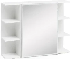 Spiegelschrank 80 x 65 cm weiß