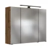 Spiegelschrank LUZERN 80 x 64 cm Wotan Eiche