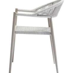 Stapelstuhl Garten YELLOW light grey