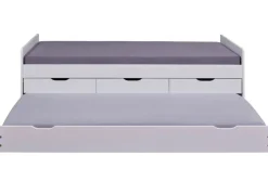 Stauraum-/Funktionsbett MARKUS 90 x 200 cm weiß