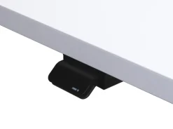 Stehtisch 120 x 67,2 cm Weiß/ Silber