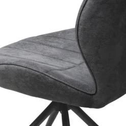 Stuhl VERMONT grau/schwarz