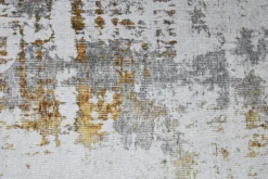 Teppich ALMONTE 120 x 170 cm creme/senfgelb