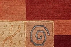 Teppich MANALI 80 x 200 cm rot