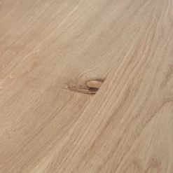 Tisch TABLO 130 x 130 cm Eiche massiv/schwarz