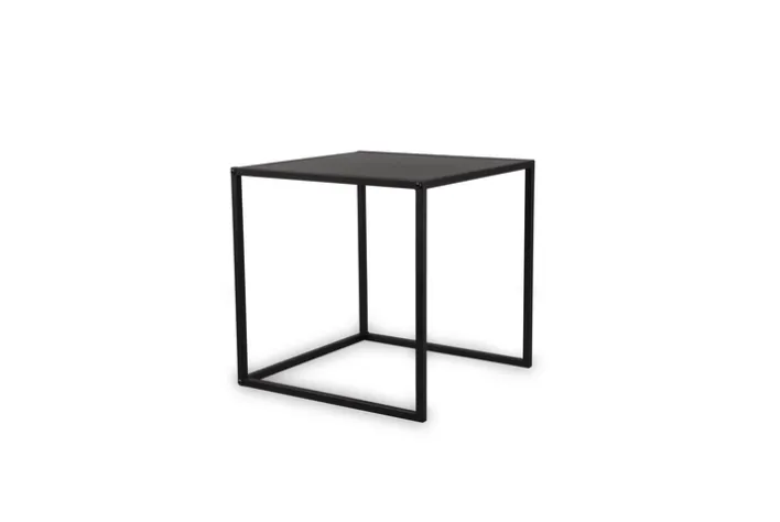 Tisch-2er Set JUDY 35 cm/40 cm schwarz