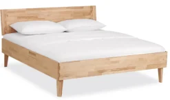 TRAUMWERKSTATT Bett ATLANTA 180 x 200 cm kernbuchebraun