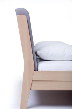 TRAUMWERKSTATT Doppelbett FIONA 180 x 200 cm braun/ grau