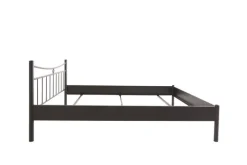 TRAUMWERKSTATT Metallbettgestell SVENJA 140 x 200 cm schwarz