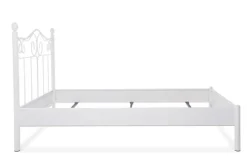 TRAUMWERKSTATT Metallbettgestell PALERMO 140 x 200 cm weiß