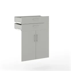 Türen-Schubkasten-Set VARY 77 x 104 cm grau