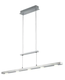 Trio LED Balkenpendel Lacal nickelfarbig