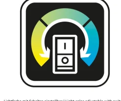 TRIO LED Deckenfluter FRANKLIN 2-flg anthrazit