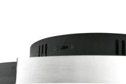 TRIO LED Deckenlampe CAYA 50 cm alufarbig