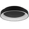 TRIO LED Deckenlampe GIRONA 60 cm schwarz