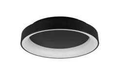 TRIO LED Deckenlampe GIRONA 60 cm schwarz