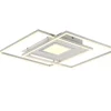 TRIO LED Deckenlampe VIA 50 x 50 cm weiß