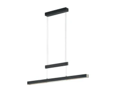 TRIO LED Pendellampe TRAJAN schwarz