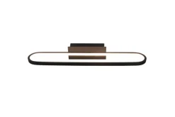 TRIO LED Spiegelleuchte GIANNI 60 cm schwarz