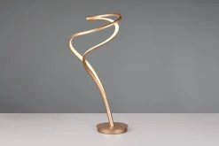 TRIO LED Tischlampe TRS NALA goldfarbig