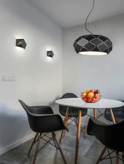 TRIO LED Wandleuchte ZANDOR 18 cm schwarz