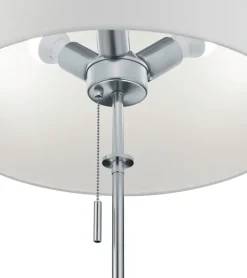 TRIO Retrofit Stehlampe LYON nickelfarbig