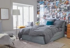 TRIO Retrofit Stehlampe LYON nickelfarbig