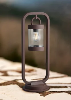 TRIO Retrofit Wegeleuchte SAMBESI 60 cm rostfarbig