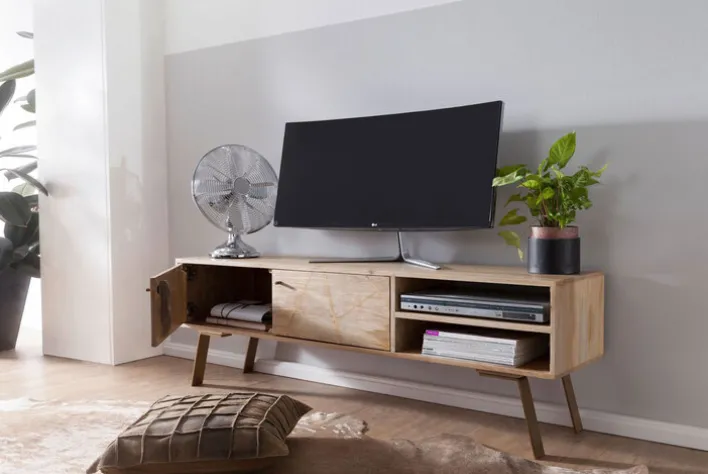 TV-Lowboard 145 x 47 cm braun