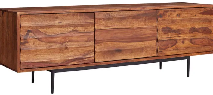 TV-Lowboard 147 x 50 cm braun