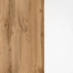 Unterschrank PARIS 30 x 64 cm Weiß/ Wotan Eiche