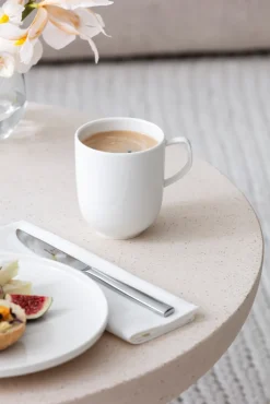 Villeroy & Boch Kaffeebecher AFINA Porzellan weiß