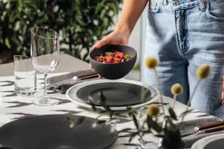 Villeroy & Boch Kombiservice MANUFACTURE ROCK 20-teilig schwarz