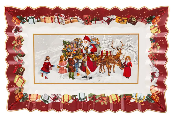 Villeroy & Boch Kuchenplatte TOY´s FANTASY Santa und Kinder