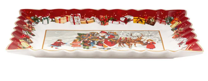 Villeroy & Boch Kuchenplatte TOY´s FANTASY Santa und Kinder