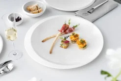 Villeroy & Boch Servierplatte NEW MOON Ø 36,8 cm weiß