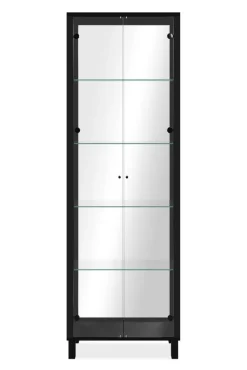 Vitrine ALBI 62 x 189 cm schwarz