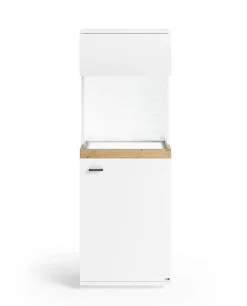 Vitrine LANCASTER II 50 x 146 cm Eiche Artisan