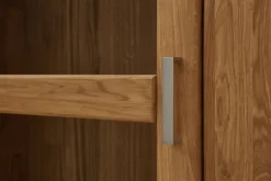 Vitrine LOFT I 104 x 206 cm Eiche braun