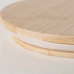 Vorratsdose mit Deckel LECKERLI 16 cm beige