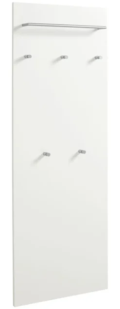 VOSS Garderobenpaneel SALEA 60 x 170 cm Lack weiß