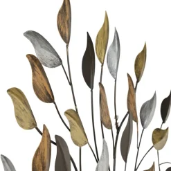 Wanddekoration FAGUSBAUM braun goldfarbig