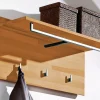 Wandgarderobe POUR 80 x 36 cm Kernbuche massiv