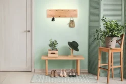 Wandgarderobe SAMANTHA 75x20 cm braun