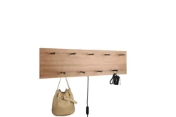 Wandgarderobe SAMANTHA 75x20 cm braun