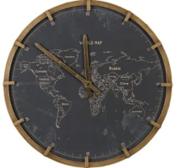 Wanduhr GLOBAL 58 cm