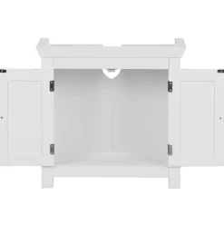 Waschbeckenunterschrank 57 x 56 cm weiß