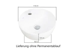 Waschtisch BRÜGGE grau 61cm