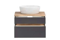 Waschtisch BRÜGGE grau 61cm